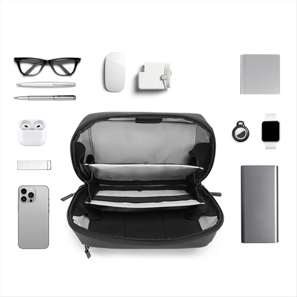 Tech Accessories Storage - ☶ ❈ ＊ ♥ AC1579-Tas Teknologi