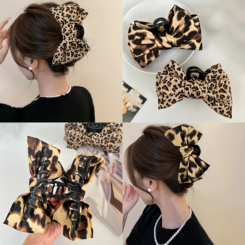 Hi Tech Accessories - 1 buah jepit rambut pita motif