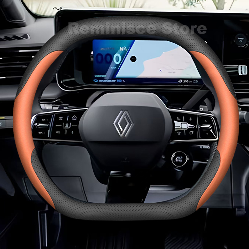 Tech Accessories Hub - Penutup Roda Kemudi Mobil Kulit untuk