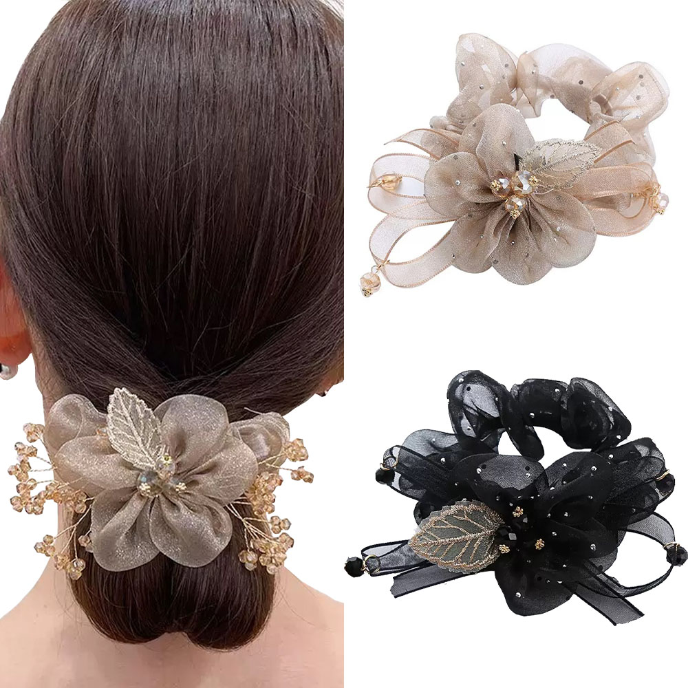 Hi Tech Accessories - Ikat Rambut Bunga Ikat Rambut Usus