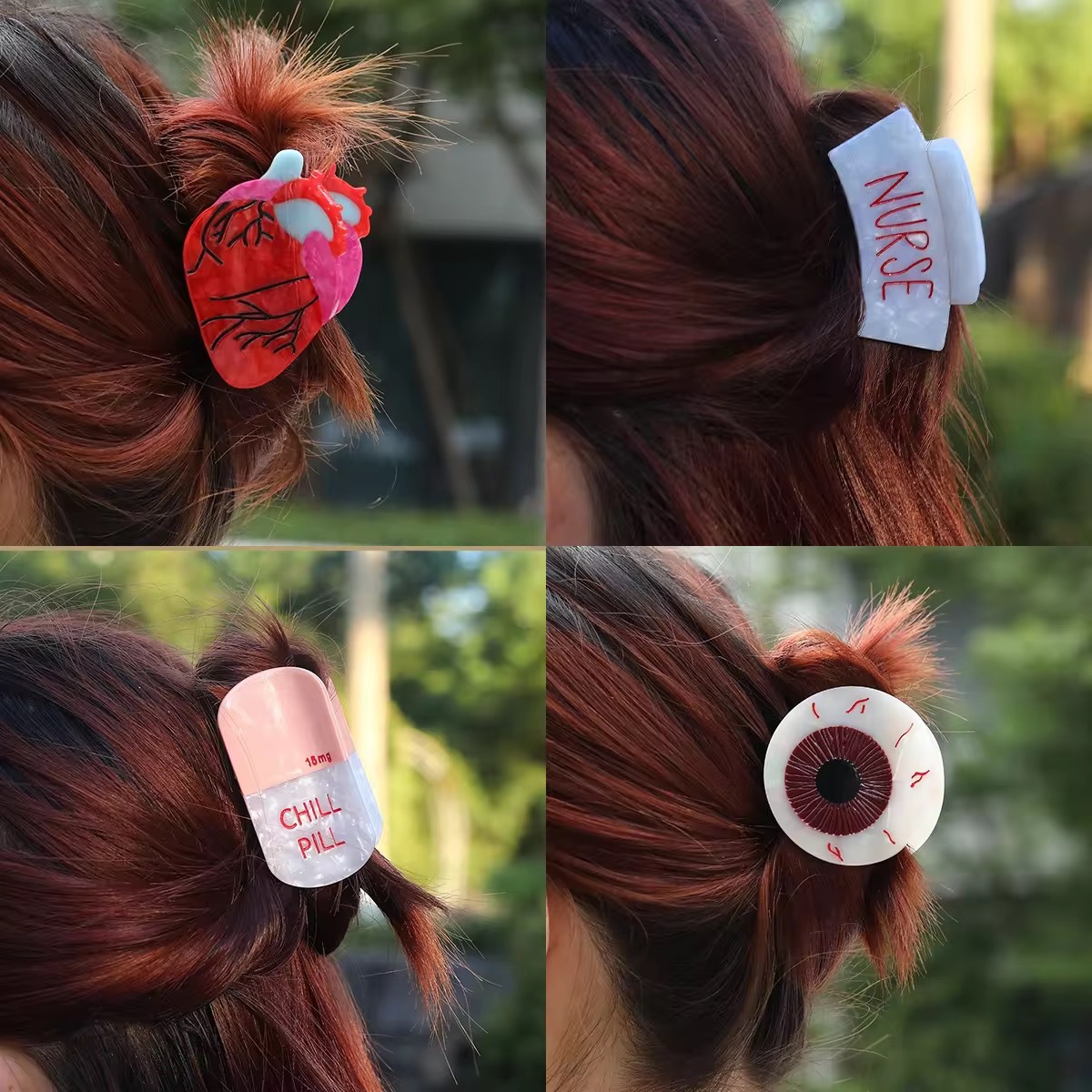 Hi Tech Accessories - Jepit Rambut Model Cakar Seri Medis