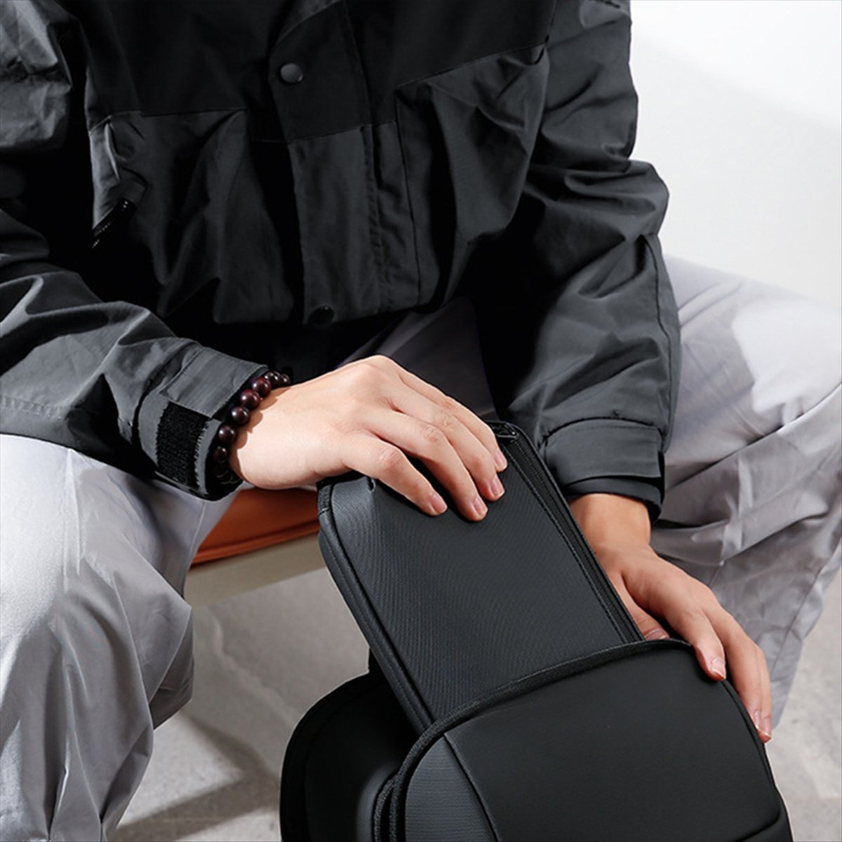 ☶ ❈ ＊ ♥ AC1579-Tas Teknologi T - Tech Accessories Storage ulasan dan harga
