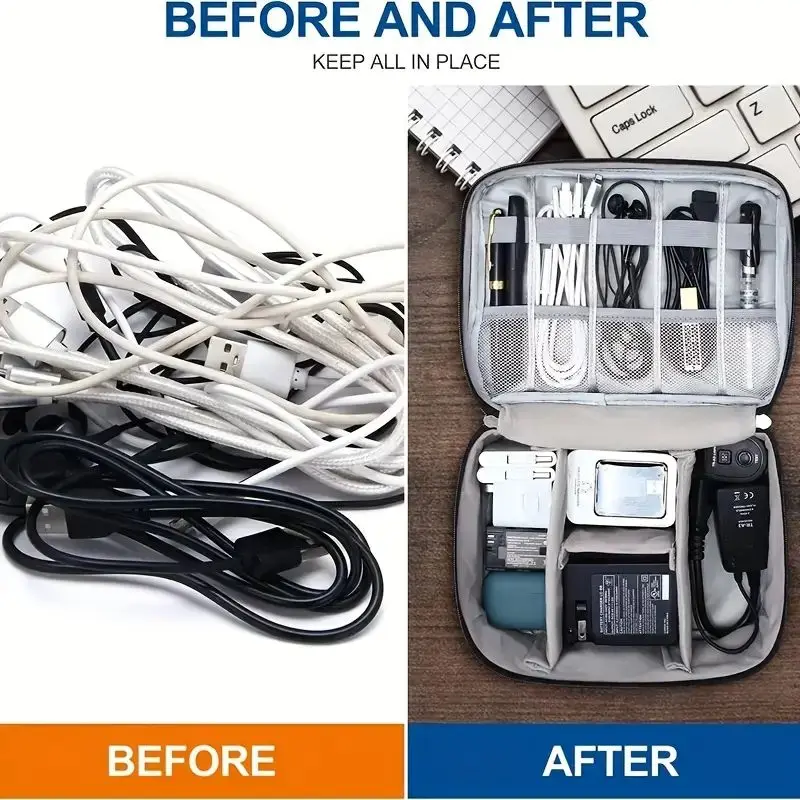 Kotak Organizer Teknologi Port - Tech Accessories Storage ulasan dan harga
