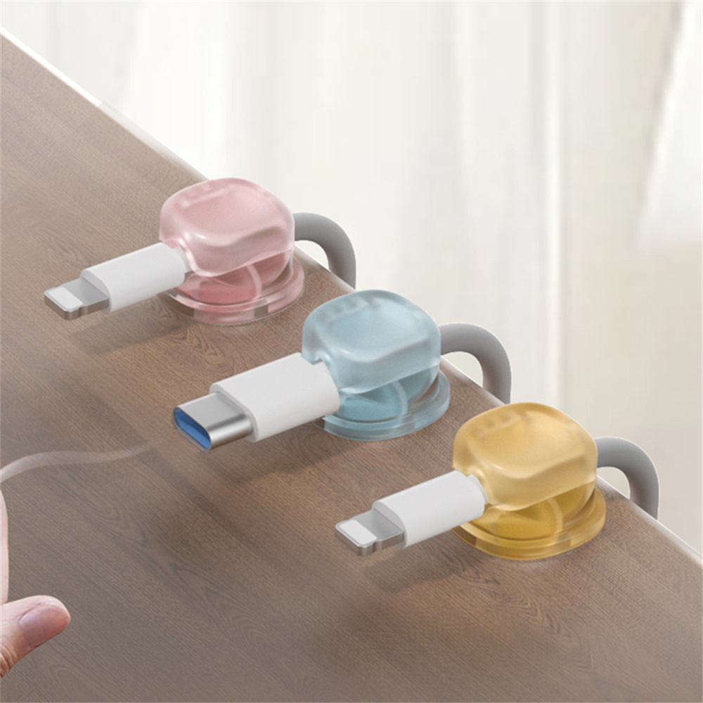 3 Pengatur Kabel Magnetik Tran - Desk Cable Clip ulasan dan harga