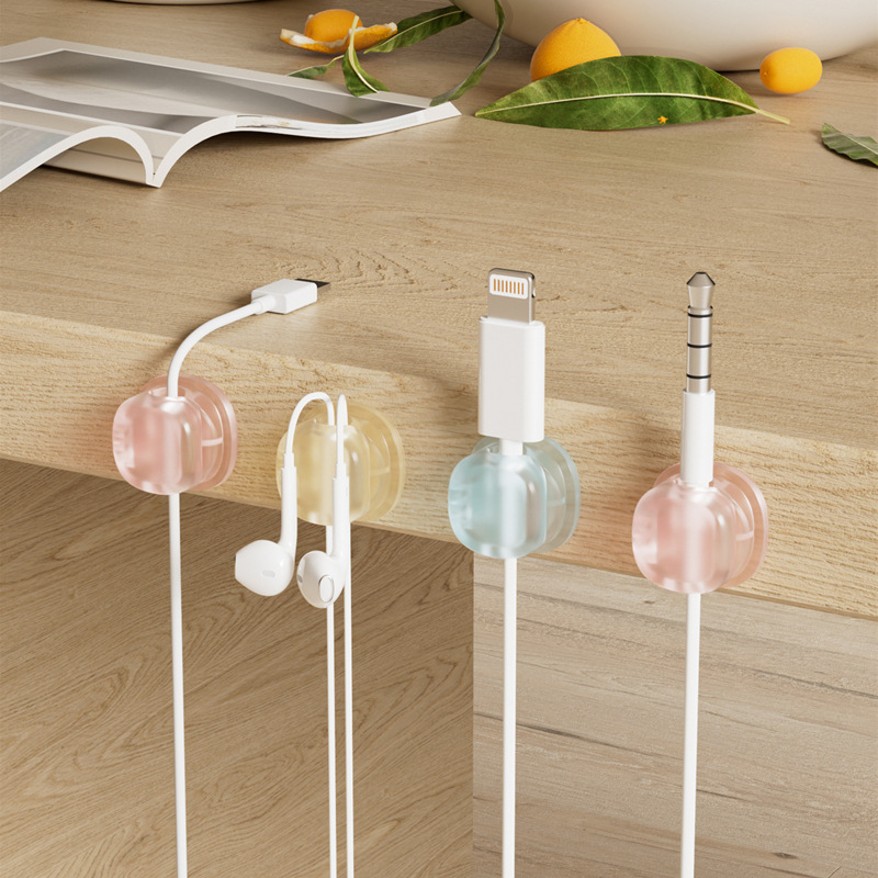 3 Pengatur Kabel Magnetik Tran - Desk Cable Clip ulasan dan harga