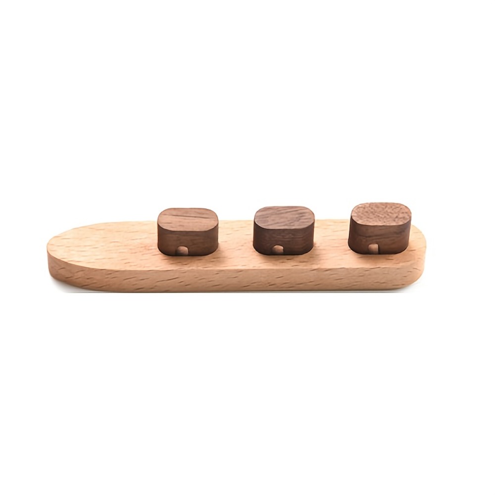 Penyangga Kabel Kayu Perekat,  - Desk Cable Clip ulasan dan harga
