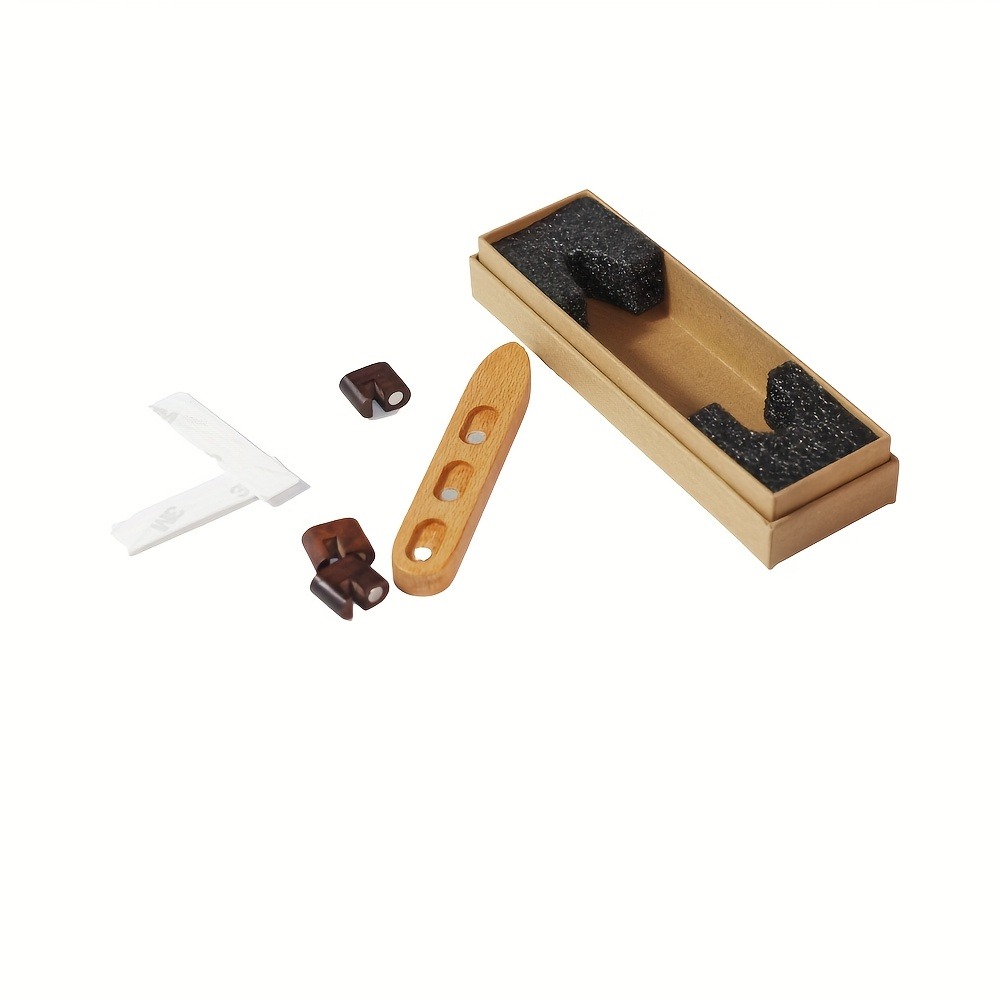 Penyangga Kabel Kayu Perekat,  - Desk Cable Clip ulasan dan harga