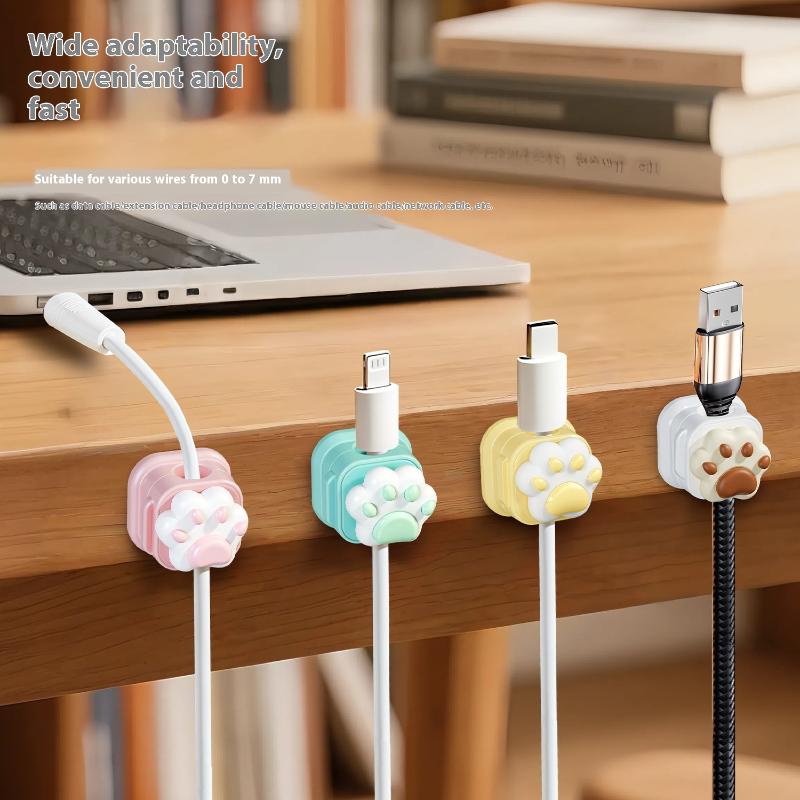 Desktop Lucu Pengatur Kabel Pe - Desk Cable Clip ulasan dan harga