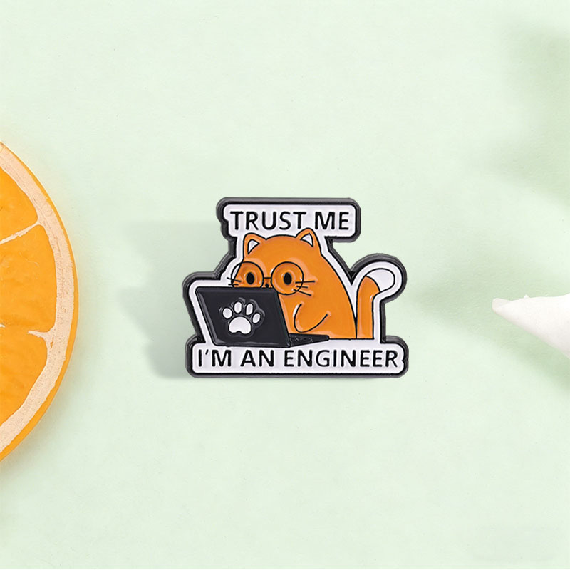 Pin Enamel Kutipan I Am An Eng - Tech Accessories Shop ulasan dan harga