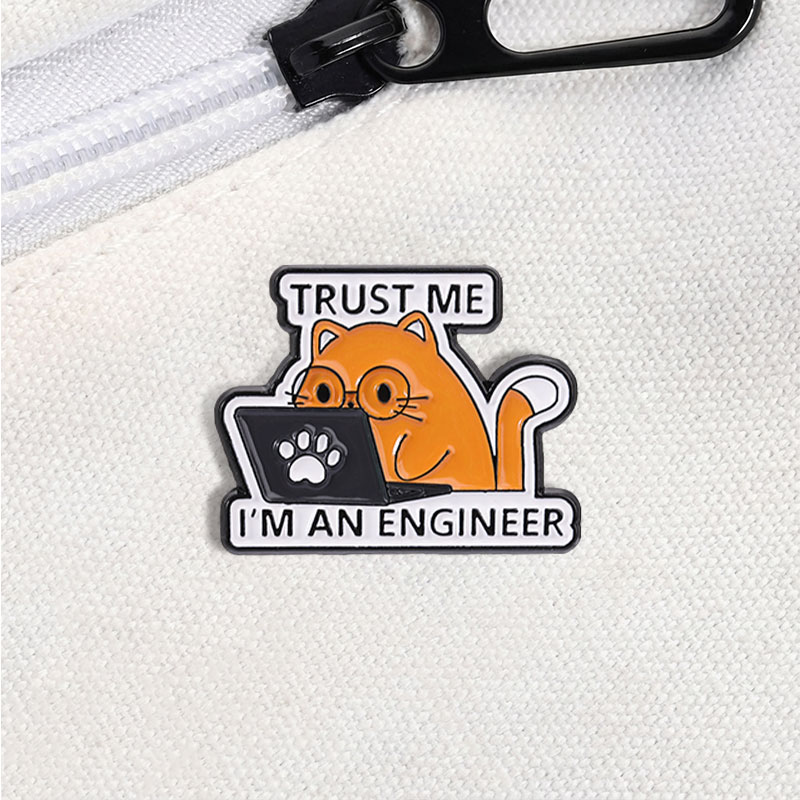 Pin Enamel Kutipan I Am An Eng - Tech Accessories Shop ulasan dan harga