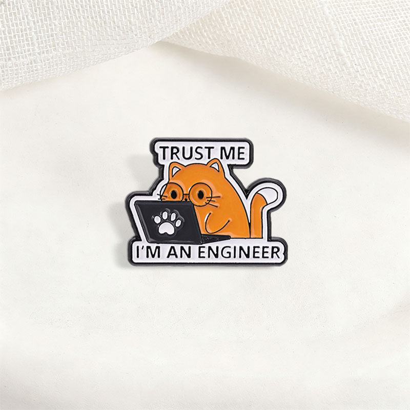 Pin Enamel Kutipan I Am An Eng - Tech Accessories Shop ulasan dan harga