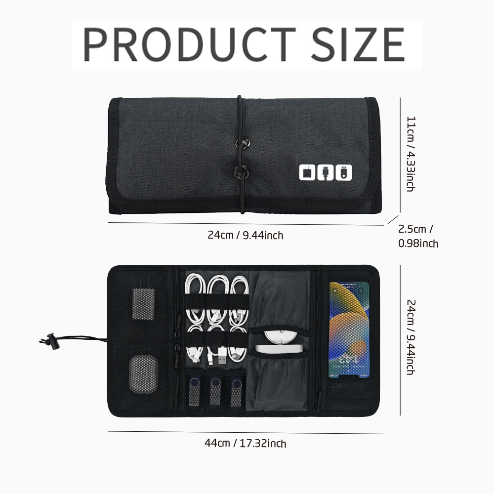 Tas Organizer Teknologi Tempat - Tech Accessories Storage ulasan dan harga