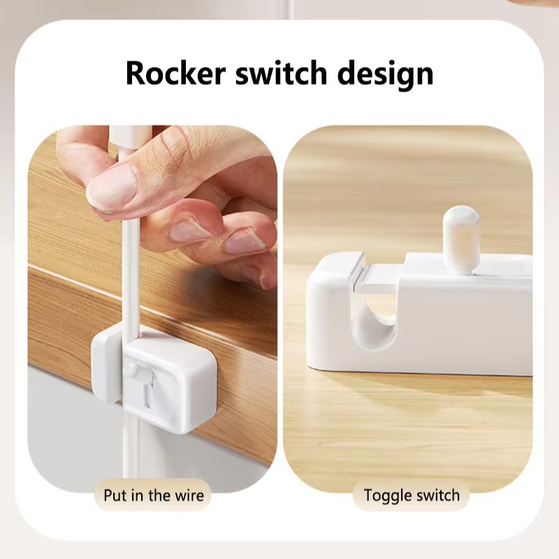 Klip Pengatur Kabel untuk Meja - Desk Cable Clip ulasan dan harga