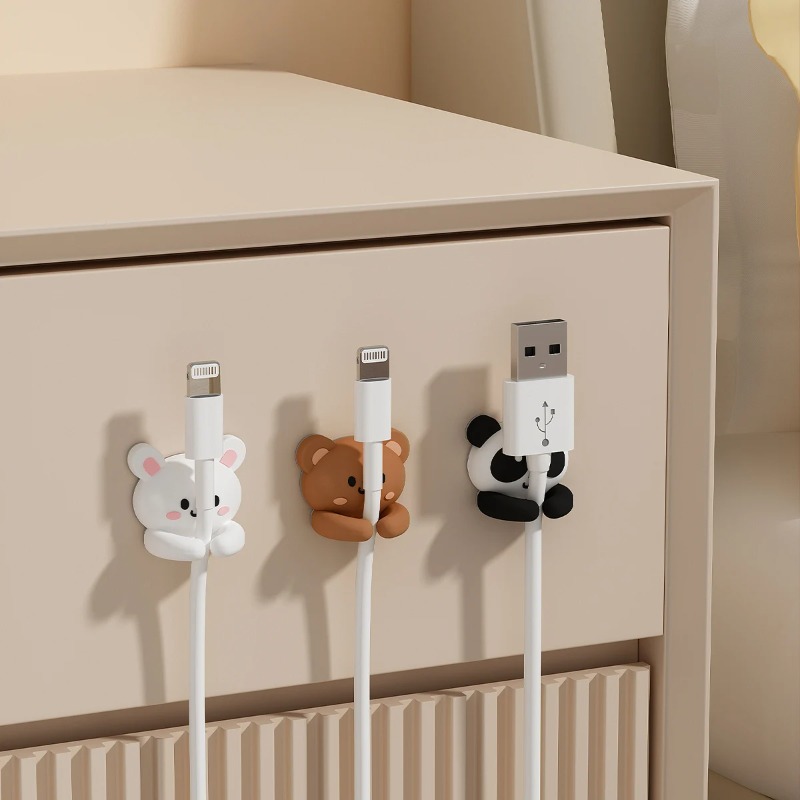 WORTHBUY Penjepit Pengatur Kab - Desk Cable Clip ulasan dan harga