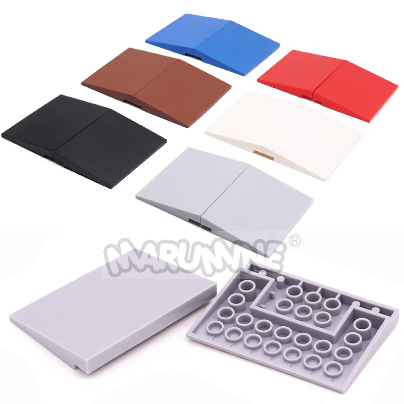 10 Buah Atap Bata Kota MOC 6X8 - Tech House Accessories ulasan dan harga